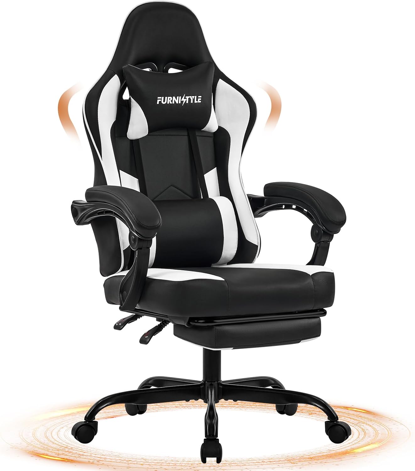 Gaming Chair with Footrest, Vi - огляд і ціна Video Gaming & Esports Usd Acc