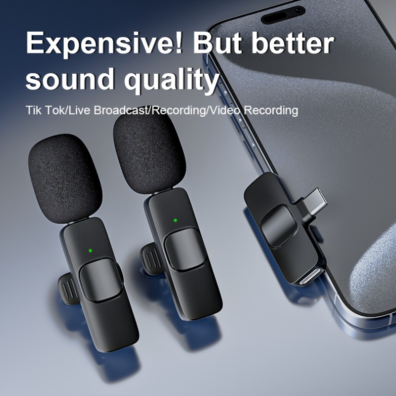 Wireless Lavalier Microphone 2 - огляд і ціна Video Gaming & Esports Usd Acc