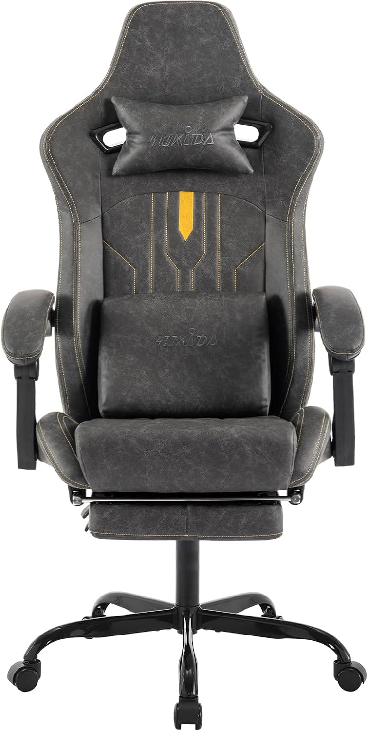 Gaming Chair with Footrest Erg - огляд і ціна Video Gaming & Esports Usd Acc