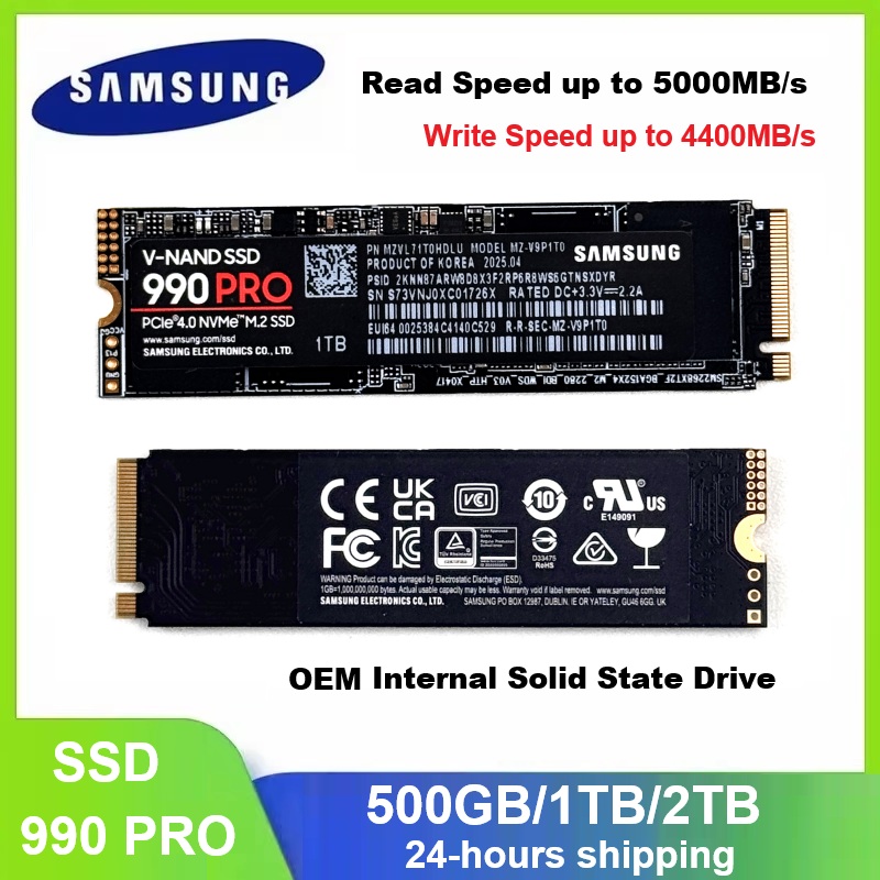 SAMSUNG SSD 990 PRO Internal S - огляд і ціна Samsung Ssd 990 Pro