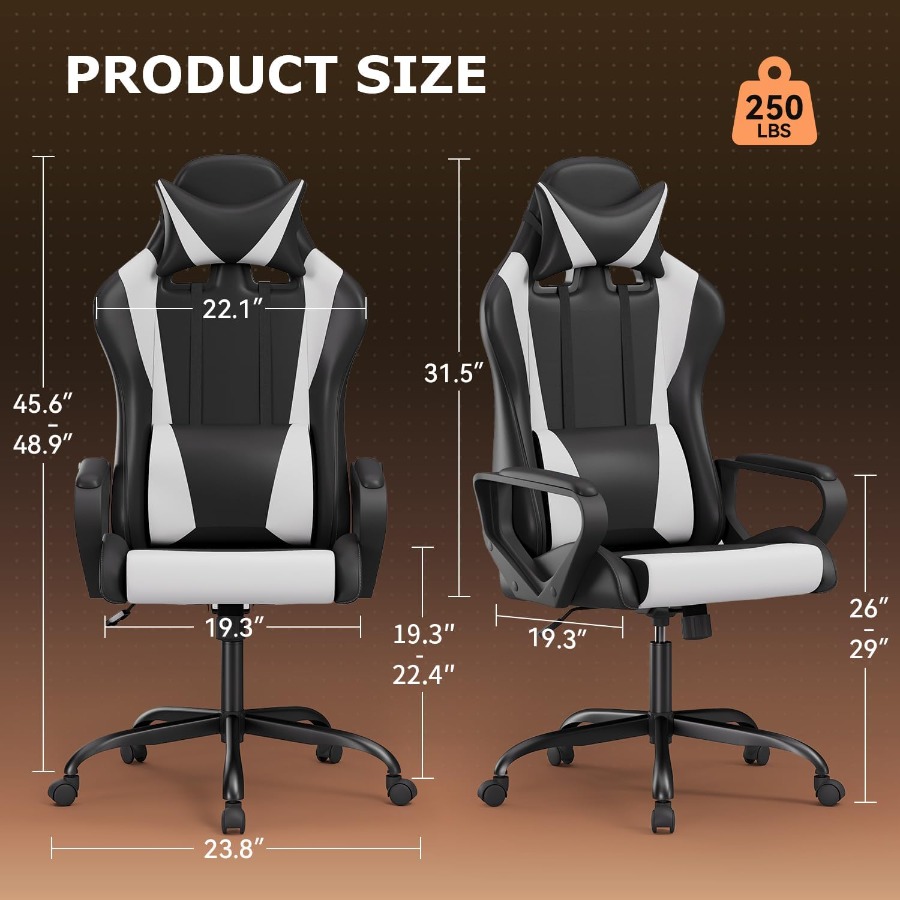 Ergonomic Gaming Chair for Adu - огляд і ціна Video Gaming & Esports Usd Acc
