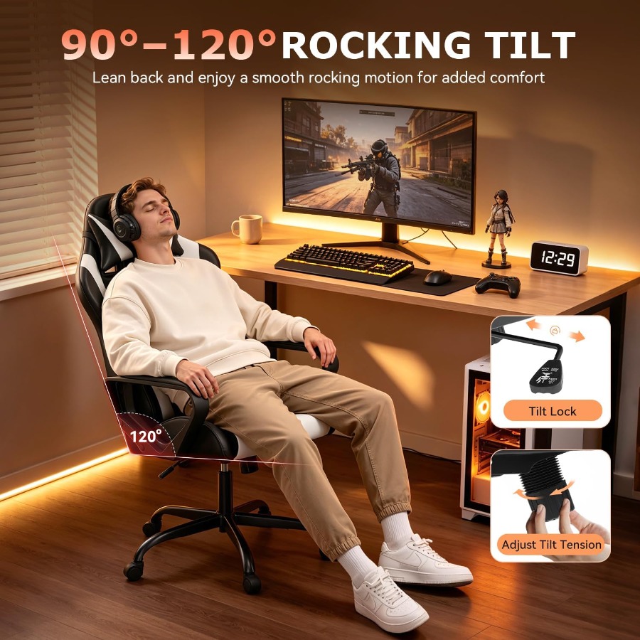 Ergonomic Gaming Chair for Adu - огляд і ціна Video Gaming & Esports Usd Acc