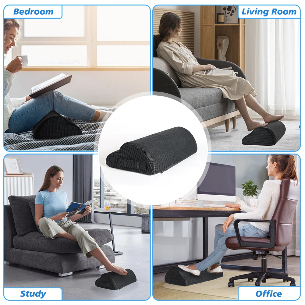 Memory Foam Office Foot Stool  - огляд і ціна Footrest Under Desk